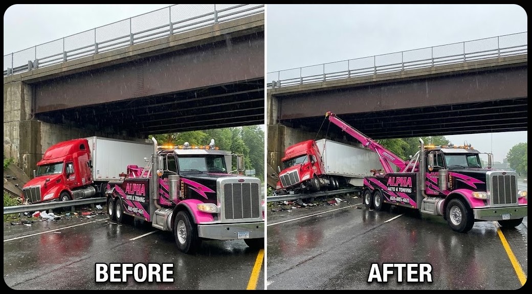 alpha auto towing heavy